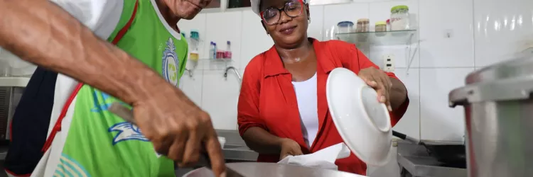 Cozinha comunitária 