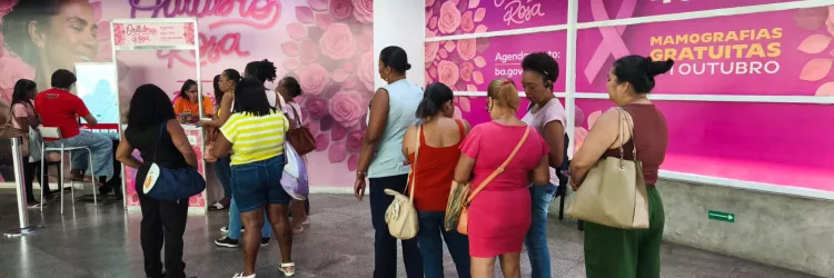 Metrô Bahia oferece gratuidade para mulheres que farão mamografia na Arena Fonte Nova nesta quarta-feira (1º)