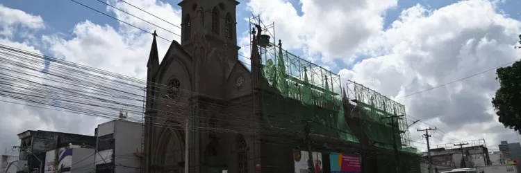 IPAC e Conder vistoriam obras de restauração do Santuário Senhor dos Passos, em Feira de Santana