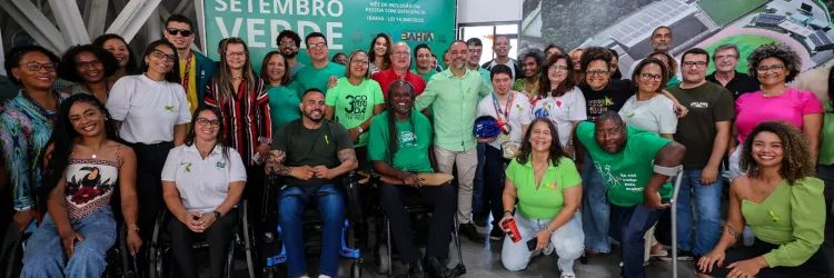 Atletas medalhistas comemoram o Dia do Paradesporto e do Esporte Paralímpico