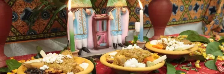 Caruru de São Cosme e São Damião completa um ano de reconhecimento como patrimônio imaterial da Bahia   A tradição, que une fé, ancestralidade e partilha coletiva, foi registrada em 2024 e conta com ações de salvaguarda para a preservação do bem   O Instituto do Patrimônio Artístico e Cultural da Bahia (IPAC), órgão vinculado a Secretaria de Cultura da Bahia (Secult-Ba), celebra o primeiro ano de registro do caruru de São Cosme e São Damião como patrimônio cultural imaterial da Bahia. O reconhecimento, em s