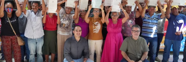 Mais dignidade no campo: Governo da Bahia entrega 41 títulos de terra em São Gabriel