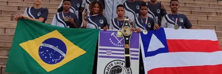 Talentos do Educa Mais Bahia conquistam medalhas no Sul-Americano de Wrestling
