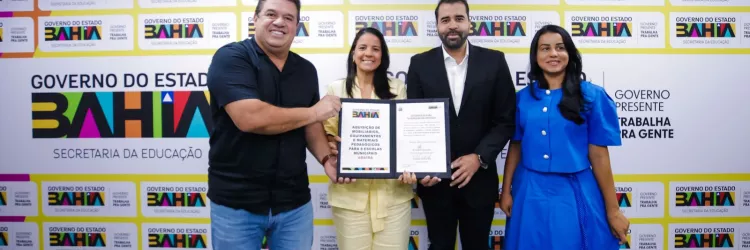 Governo do Estado investe R$ 1 milhão para fortalecer rede escolar de três municípios