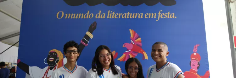 Rede estadual de ensino leva arte, literatura e música para a 13ª Flica