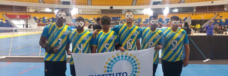 Atletas da Bahia vão participar do Grande Pix Nordeste de Goalball