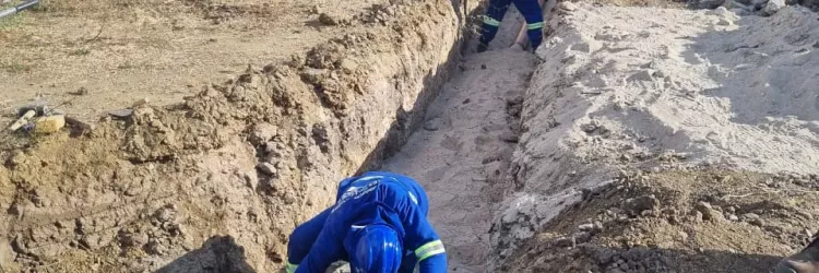 Embasa inicia obra de implantação do sistema de esgotamento sanitário em Riachão do Jacuípe  