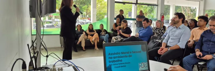 CAR promove palestra sobre combate ao assédio durante a Semana da Saúde do Servidor