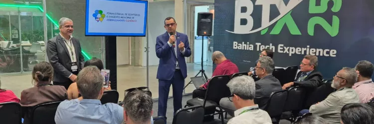 BTX 2025: SDE apresenta ações para dirigentes do Fórum de Secretários Municipais de Desenvolvimento Econômico da Bahia O encontro reuniu representantes da UPB e da equipe UAN