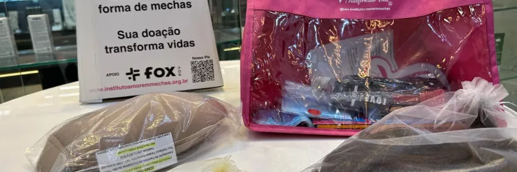 Segurança Pública monta salão temporário no Salvador Shopping e oferece serviços de beleza gratuitos para doadoras de cabelo