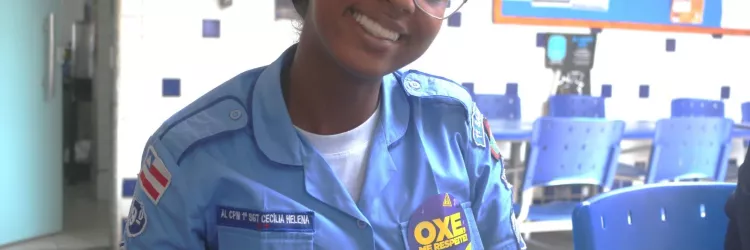 Estudante Cecília Cardoso de Jesus