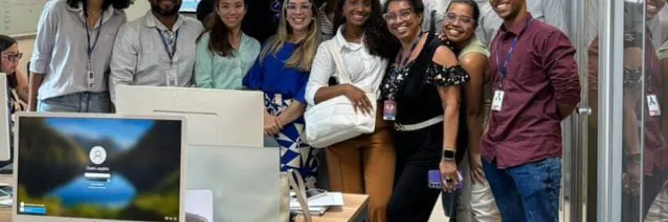 Programa Partiu Estágio conhecem a TV Alba