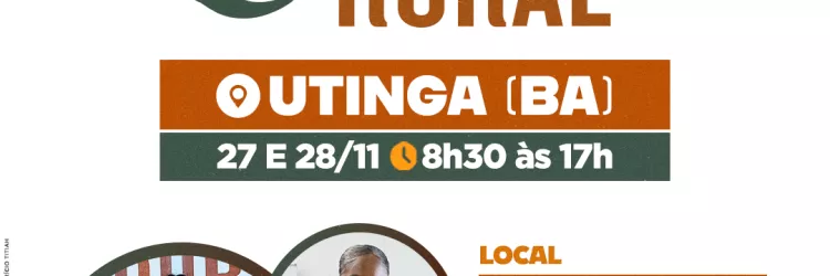 Cidadania Rural: garante direitos na Chapada Diamantina com chegada do mutirão em Wagner e Utinga