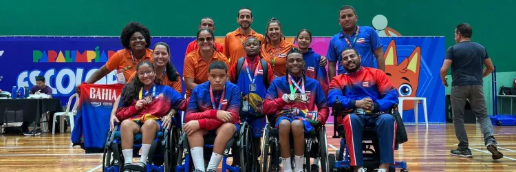 Bahia conquista 28 medalhas na 15ª edição  das Paralimpíadas Escolares