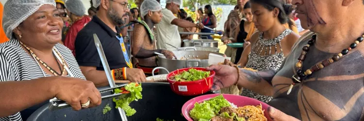 Bahia Sem Fome reafirma compromisso com povos indígenas durante abertura do 7° Acampamento Terra Livre