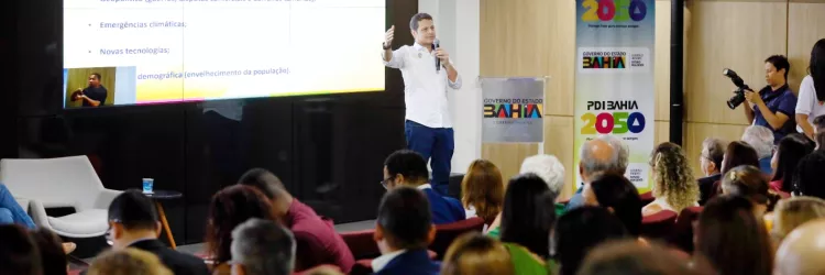 Bahia discute futuro do desenvolvimento em Seminários Macroterritorias do PDI
