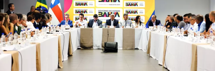 Reunião com presidentes de consórcios públicos