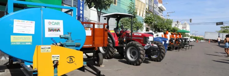 Agricultura familiar de Riachão do Jacuípe e Conceição do Coité recebe reforço do Governo do Estado