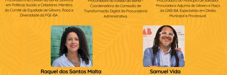 Seminário da PGE-BA discute Direito e Relações Raciais com destaque para vozes negras do meio jurídico