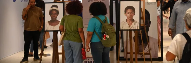 Fragmentos de Memória emociona público ao reconstruir rostos de pessoas escravizadas com o uso de IA