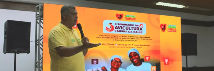 Novo edital voltado à produção de ovos de galinha caipira é apresentado no 2º Seminário Estadual da Avicultura Caipira Familiar
