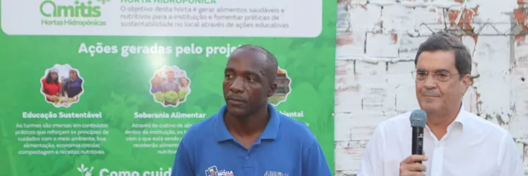 Parceria entre o Governo da Bahia e a Solar Coca-Cola entrega primeira horta sustentável em Feira de Santana