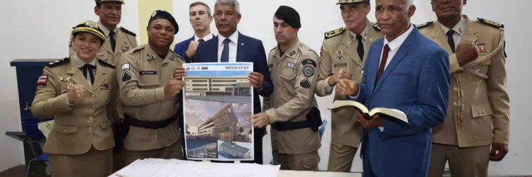 Polícia Militar ganhará novo Centro de Formação e Aperfeiçoamento de Praças