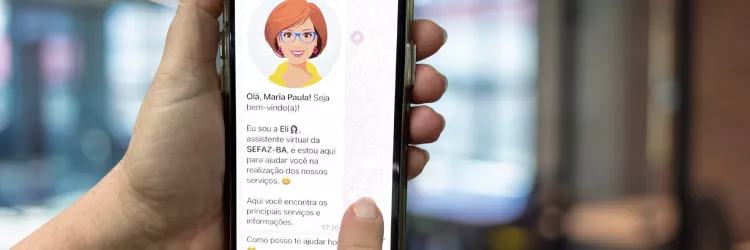 Sefaz-BA amplia atendimento digital e oferece 81 serviços pelo chatbot disponível no site