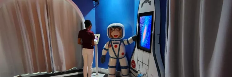 Dia do Astronauta: MGB oferece experiência imersiva com jogo ‘Viagem Interplanetária’ na Sala Universo