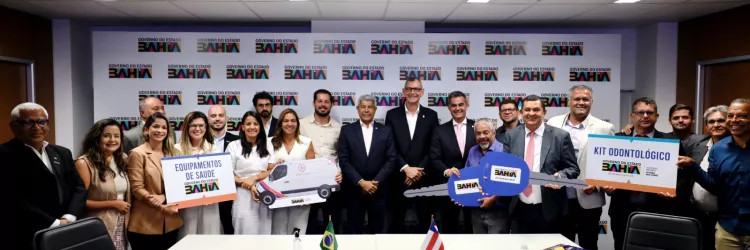 Durante reunião com prefeito, Governo do Estado reforça a saúde em Gentio do Ouro com entregas e novas obras