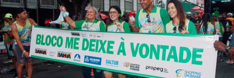 Bloco Me deixe à vontade. 