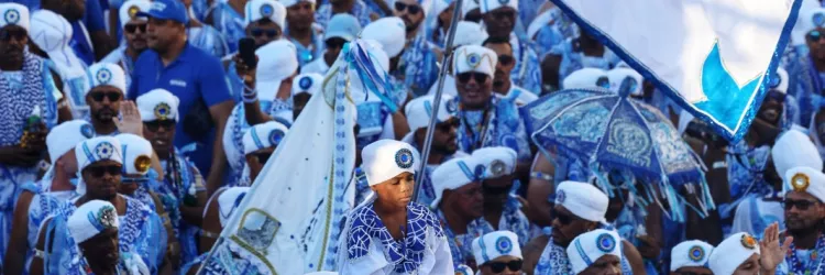 Com apoio do Estado, Filhos de Gandhy desfila neste domingo de Carnaval