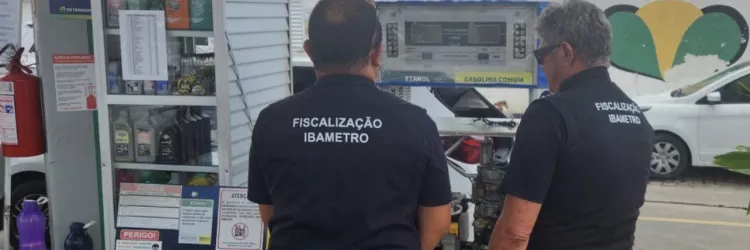 Ibametro interdita 28 bombas de combustível em postos de Candeias e região
