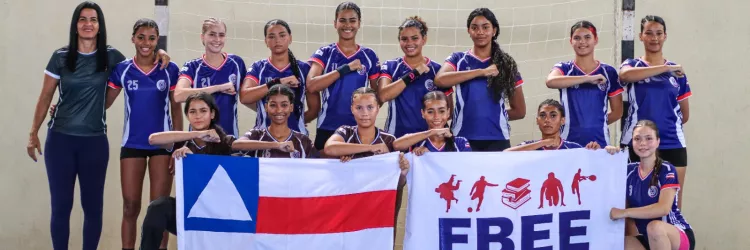Colégio estadual de Juazeiro conquista medalha de bronze nos Jogos Escolares Brasileiros de Handebol