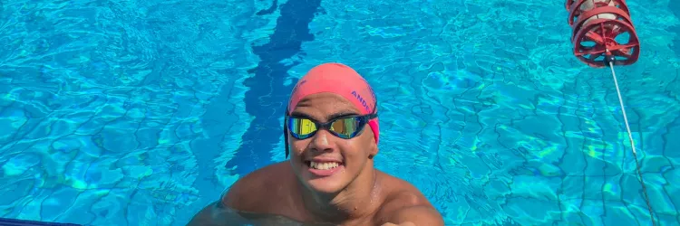 Promessa baiana de águas abertas, jovem de 12 anos disputa Brasileiro de olho na vaga de competição internacional