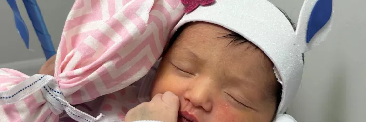 Ensaio de Páscoa leva acolhimento e leveza à rotina hospitalar na Maternidade Frei Justo Venture, em Seabra