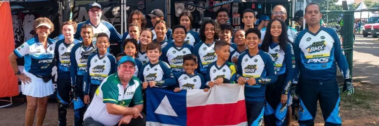 Ciclistas baianos conquistam 18 pódios na Copa Brasil de BMX