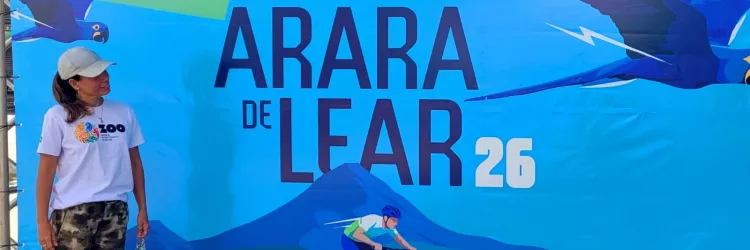 Inema leva estande de educação ambiental ao 5º Desafio Arara de Lear em Euclides da Cunha