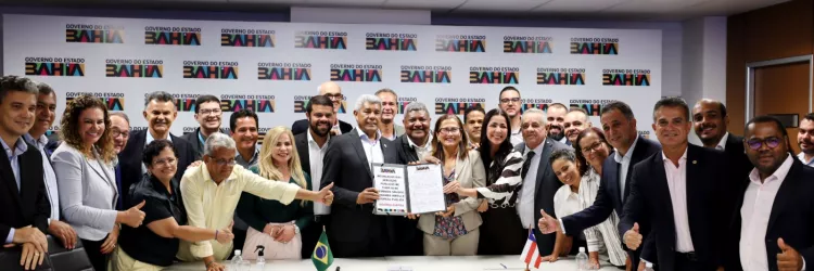 Governo do Estado firma convênio inédito com consórcio intermunicipal para regulação de resíduos sólidos na Bahia