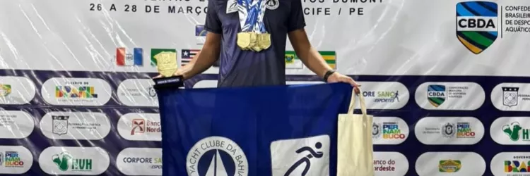 Baianos brilham no Torneio Norte-Nordeste Infantil a Senior de Natação em Pernambuco com apoio do Governo do Estado