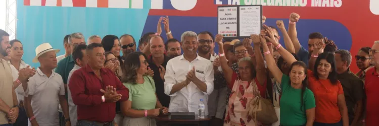 Em Carinhanha, Jerônimo Rodrigues autoriza obra de abastecimento de água pelo Novo PAC