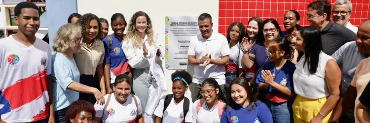 Município de Castro Alves é beneficiado com modernização de escola estadual de tempo integral