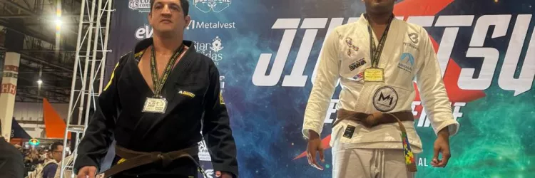 Igor Nogueira conquista medalhas de ouro e prata na Copa Prime Parajiujitsu Experience