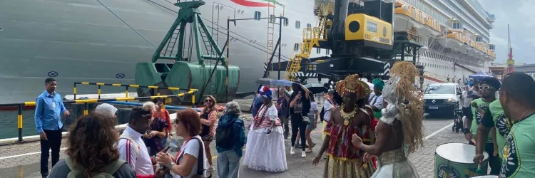 Temporada de cruzeiros 2025/2026 injeta R$ 115 milhões na economia baiana