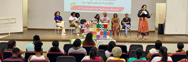 Em Cruz das Almas, SPM participa de Seminário com Mulheres Rurais