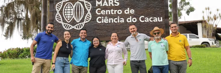 Seagri visita Centro de Ciência do Cacau da Mars em Barro Preto