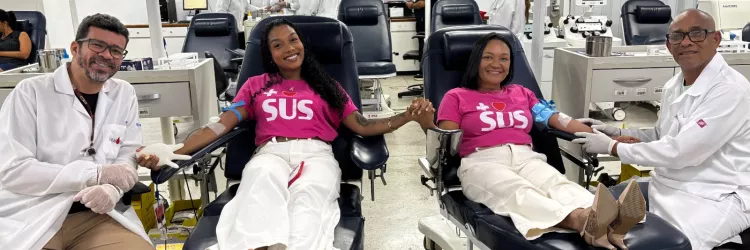 Campanha da Hemoba homenageia mães e reforça importância da doação de sangue
