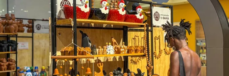 Cerâmica de Maragogipinho ocupa Shopping Center Lapa com feira, oficinas e desfile de moda