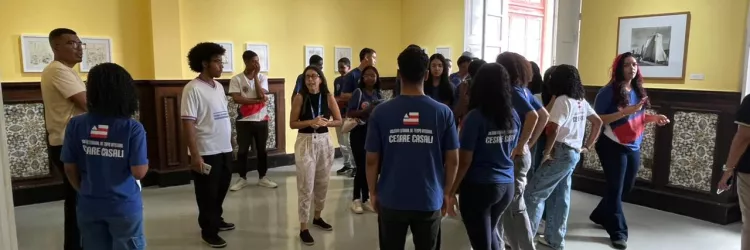 Programa Estudantes nos Museus leva estudantes de Pirajá a circuito cultural