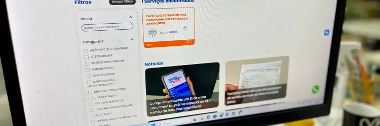 Cadastro na Nota Premiada Bahia agora pode ser feito via ba.gov.br